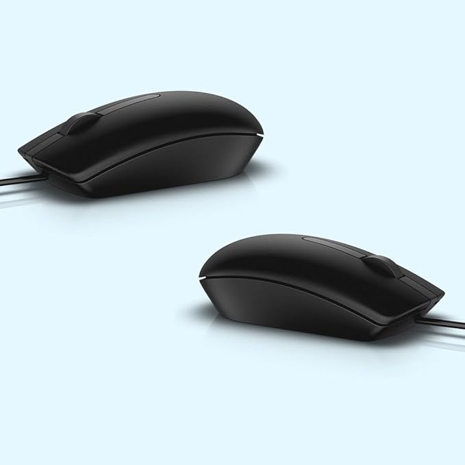 Dell MS116 Wired Mouse, 1000 DPI, Scrolling Wheel - Image 3