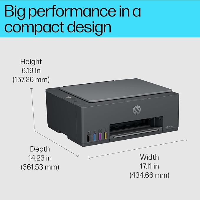 HP Smart Tank 584 All-in-One WiFi Colour Printer - Image 3
