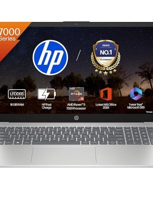 HP 15, AMD Ryzen 5 7520U,(16GB LPDDR5)