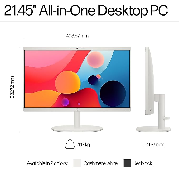 HP All-in-One Desktop Intel® Core™ i3-N300,21.5" - Image 3