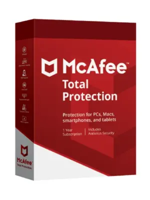 McAfee Total Protection 3-Device | AntiVirus